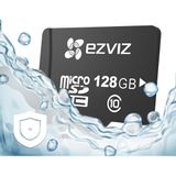 EZVIZ - Micro SD Geheugenkaart - 128GB - Zwart - microSDXC U3 UHS-I