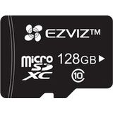 EZVIZ - Micro SD Geheugenkaart - 128GB - Zwart - microSDXC U3 UHS-I