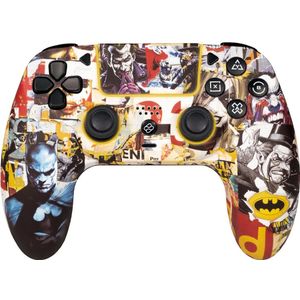 FR-TEC Batman game controller - Meerkleurig - Bluetooth Gamepad - Analoog/digitaal - PC en PlayStation 4