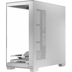Modecom - Volcano Stellar - Computerbehuizing - Wit - Glas