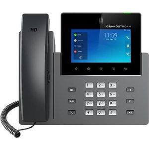 Grandstream IP-videotelefoon GXV3450 incl. Android, Telefoon, Zwart