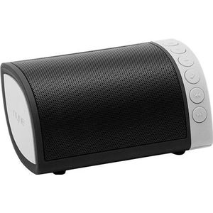 Nyne CRUISERSLV Cruiser Draagbare Bluetooth Luidspreker, Zwart/Grijs (Oplaadbare batterij), Bluetooth luidspreker, Grijs, Zwart