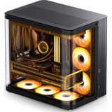 Jonsbo - TK-2 2.0 - PC Behuizing - Zwart - Aluminium