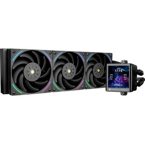 Thermalright Frozen Vision 360 Argb Black V2, CPU waterkoelers, Zwart