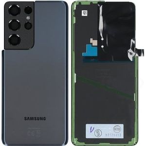 Samsung Batterijcover voor G998B Samsung Galaxy S21 Ultra - phantom navy (Galaxy S21 Ultra), Smartphonehoes, Blauw