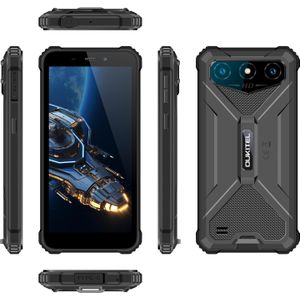 Oukitel G3 Phone, 256GB/4GB, black (256 GB, Black, 6"), Smartphone, Zwart