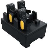 Zebra - Four Slot Charge Only Cradle - Oplaadstandaard - Uitgangen: 4 - Voor Zebra RS5100