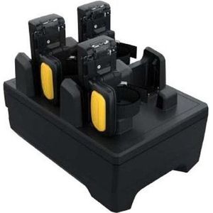 Zebra - Four Slot Charge Only Cradle - Oplaadstandaard - Uitgangen: 4 - Voor Zebra RS5100