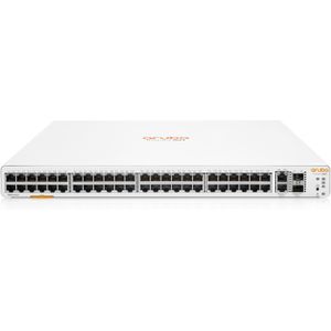 HPE IOn 1960 48G 2XT 2XF Switch Europa (52 ports), Netwerkschakelaar, Wit