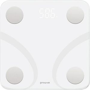Proove - Smart Scale Balance - Personenweegschaal - Wit - Bluetooth