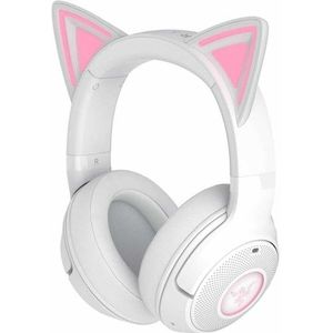 Razer Kraken Kitty V2 BT - White (Draadloze), Gaming headset, Wit