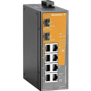 Weidmüller - Netwerkschakelaar - 8 Havens - Unmanaged - Power over Ethernet