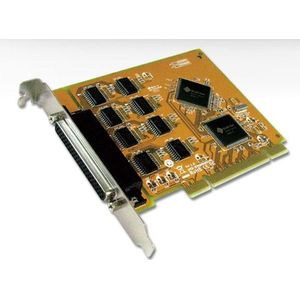 Sunix IO PCI 8x serieel (SER5066A) +++., Netwerkkaarten
