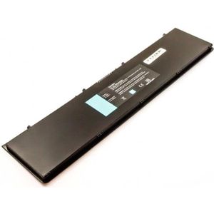 CoreParts MBXDE-BA0005 (4 Cellen, 5200 mAh), Notebook batterij, Zwart