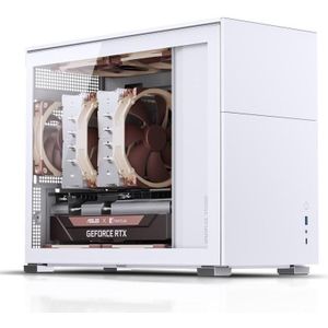 Jonsbo - D31 Std - Tempered Glass PC-behuizing - Zwart - Aluminium