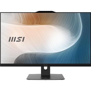 MSI Modern AM272P 12M-1061DE All-in-One schwarz 27" (68,6cm) FHD Display, Intel Core i5-1235U, 32GB (1000 GB, 32 GB, Intel Core i5-1235U), PC, Zwart
