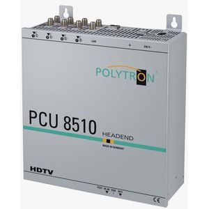 Polytron Compacte hoofd PCU 8510 8xDVB-S/S2 in DVB-C/-T, LAN (Diverse), Satelliet accessoires, Grijs