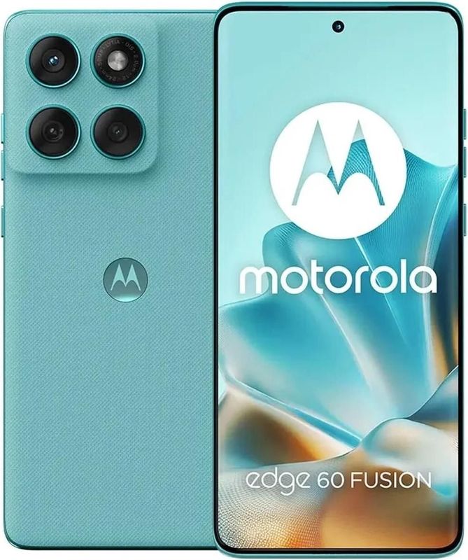 Motorola - Edge 60 Fusion - Smartphone - Zwart - 12 GB RAM - 68W TurboPower