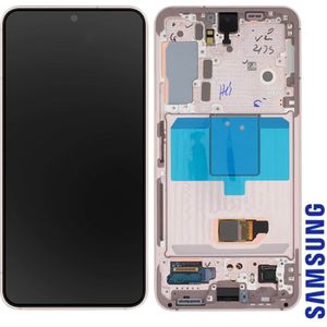 Samsung LCD display, reserveonderdeel (Scherm, Galaxy S22), Onderdelen voor mobiele apparaten, Roze