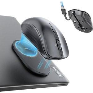 ESR MagMouse Draadloze Muis, Grijs (Draadloze), Muis, Grijs