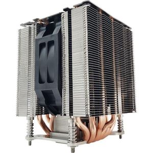 Dynatron A49 - Processorkoeler - Zwart - 4U Heatpipes met Aluminium Socket en Aluminium Fin Stack Actief - 130 mm