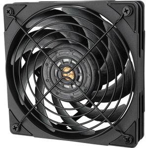 Silverstone PC-Lüfter FHS120 24V, Beleuchtung: Nein, Lüfterdimension (120 mm), PC ventilator, Zwart