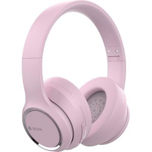 Devia Bluetooth hoofdtelefoon Kintone roze (24 h, Draadloze), Koptelefoon, Roze