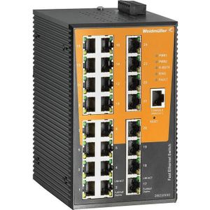 Weidmüller - IE-SW-AL24M-24TX - Netwerkschakelaar - PoE - 1000 Mbps