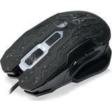 LogiLink - ID0137 - Muis - Zwart - USB Type-A - Optisch - 2400 DPI