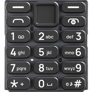 MP Display Unit für ZTE Blade A75, w/o Frame, Aftermarket, Schwarz (Scherm), Onderdelen voor mobiele apparaten, Zwart