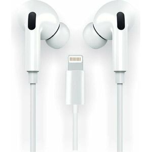 Tech One - TEC1202 - Oordopjes - Wit - Met Microfoon - Lightning