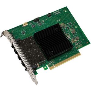 Lenovo ISG ThinkSystem Intel E810-DA4 10/25GbE SFP28 4-poorts PCIe Ethernetadapter (Mini PCI Express), Netwerkkaarten, Veelkleurig