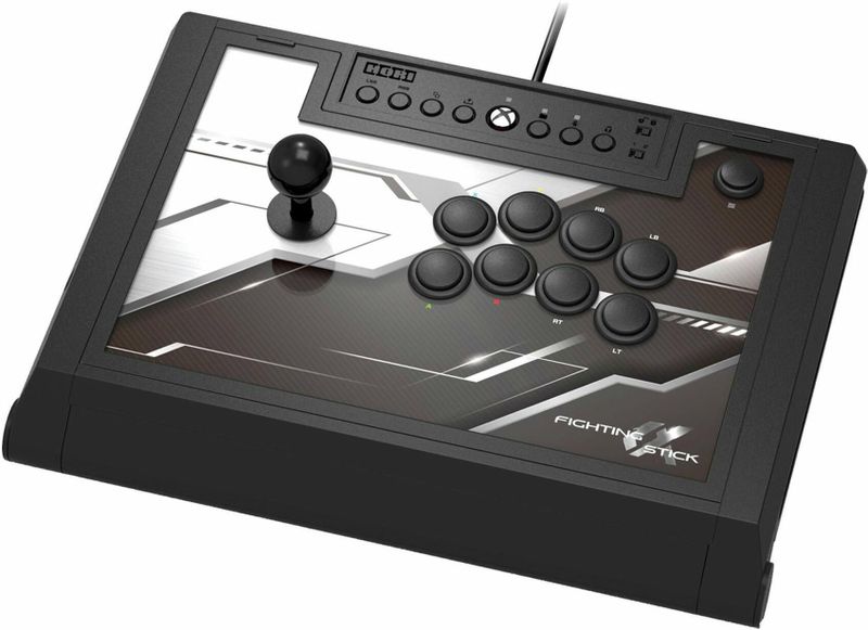 Hori - Fighting Stick Alpha - Gamecontroller - Zwart - Bekabeld