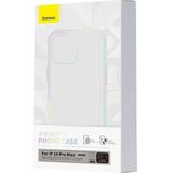 Baseus Transparant hoesje en gehard glas van Corning voor iPhone 14 Pro Max (Apple iPhone 14 Pro Max), Smartphonehoes, Transparant