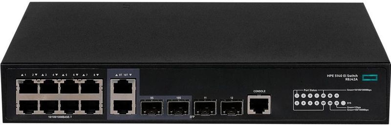 Aruba 5140 - Netwerkschakelaar - 8 poorten - 2 SFP - 2 GT - EI