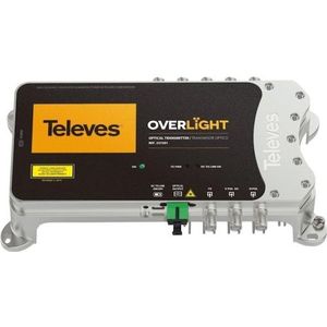 Televes Optische zender met optische uitgang 1550nm/9dBm DAB/UHF/SAT (Versterker), Satelliet accessoires