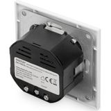 DIGITUS - Veiligheidsstekkerstopcontact - USB Type-C™ en USB A - Wit - Voor Binnenshuis