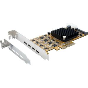 Exsys Mini-PCI-Express-Karte EX-11494-3, Controlekaart