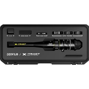 Dzofilm X-TRACT 18-28mm T.8 FF 90° Probe Macro Zoom Lens (PL, Volledig formaat), Objectief, Zwart