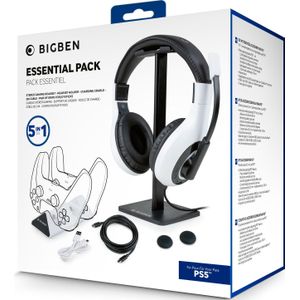 Nacon Gaming Essentail Pack Playstation 5 (Bedraad), Gaming headset, Wit