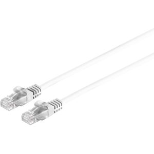 Shiverpeaks S/CONN maximale connectiviteit netwerkkabel-RJ45 patchkabel U/UTP metCat.7 raw kabel wit 15m (U/UTP, CAT7, 15 m), Netwerkkabel