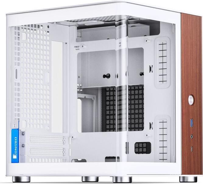 Jonsbo - TK-0 - PC-Behuizing - Wit - Compact Mini-ITX