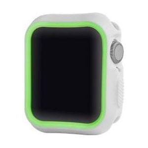 Devia Dazzle Series beschermhoesje (40mm) voor Apple Watch zilvergeel, Sporthorloge + Smartwatch-accessoires