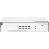 HPE - Aruba Instant On 1430 8G Switch - Wit - Netwerkschakelaar - PoE 64W