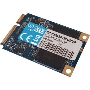 Aaeon EP-SSMSF128GRUP - mSATA SSD op ware grootte, 128 GB, SATA III, MLC (128 GB, mSATA), SSD
