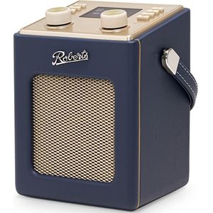 Roberts Revival Mini 2 DAB+ Radio (DAB+, DAB, FM, Bluetooth), Radio, Blauw