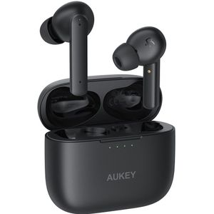 Aukey EP-N5 (ANC, 22 h, Draadloze), Koptelefoon, Zwart