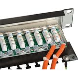 Lindy - Cat.6 Patch Panel - Server Accessoires - Zwart - STP - 24 Poorten