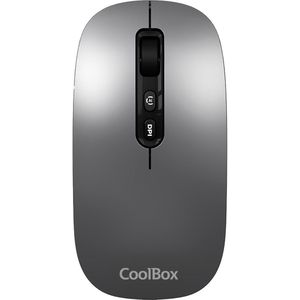 CoolBox W02 (Draadloze), Muis, Grijs