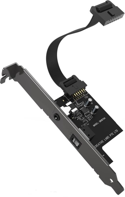 Creative - Sound Blaster Audigy FX V2 DBPro - Interne Geluidskaart - 7.1